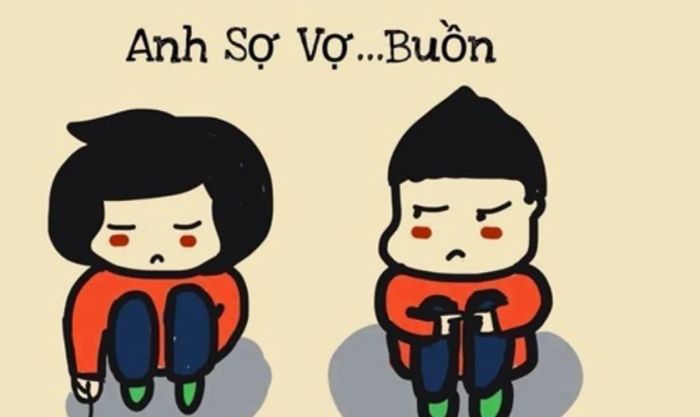Ảnh chế hài hước về đàn ông và chuyện tình cảm