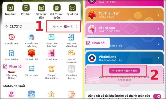 Liệu có thể liên kết lại với ngân hàng đã hủy liên kết MoMo không?
