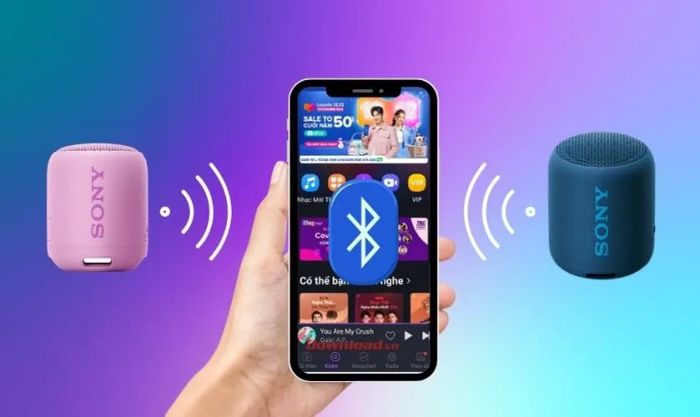 Có cần cài đặt thêm ứng dụng để kết nối hai loa Bluetooth không? 
