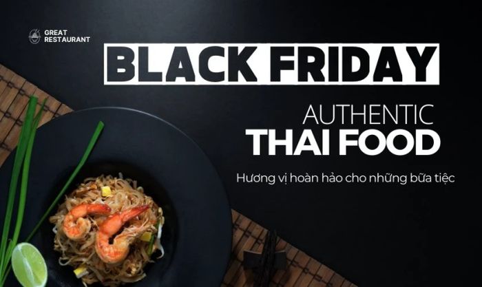 Slogan Black Friday dành cho lĩnh vực thực phẩm
