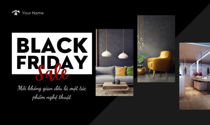 Slogan Black Friday dành cho lĩnh vực nội thất