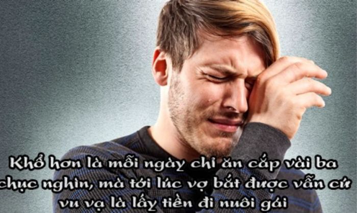 Ảnh chế phản ánh chân thực nỗi lòng của đàn ông