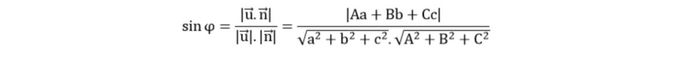 Step-by-Step Guide to Calculating the Angle Between a Line and a Plane Using the Vector Method