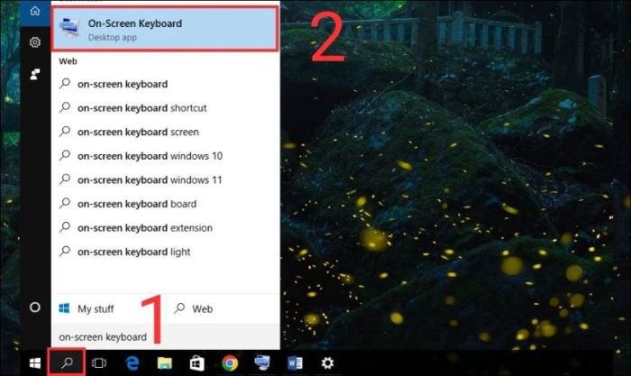 Cách sử dụng bàn phím ảo tiếng Hàn