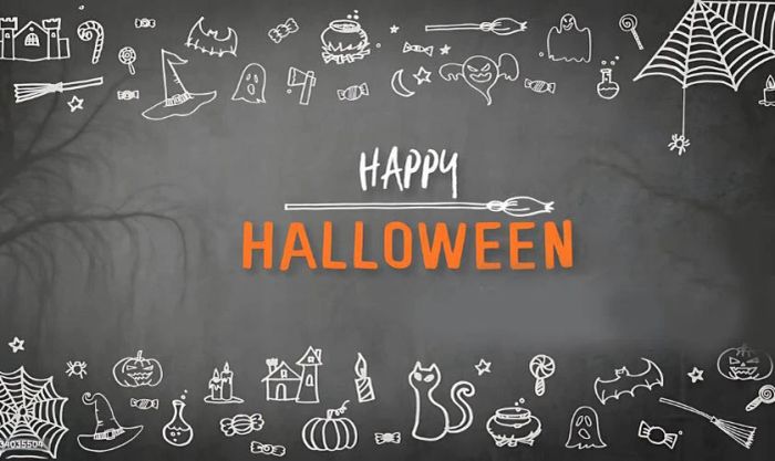 Những điều cần lưu ý khi trang trí bảng Halloween