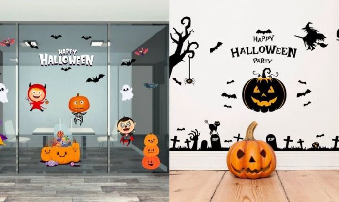 Gợi ý trang trí lễ hội Halloween bằng decal