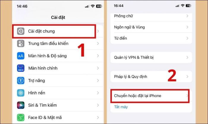 Hướng dẫn thiết lập lại iPhone về trạng thái ban đầu