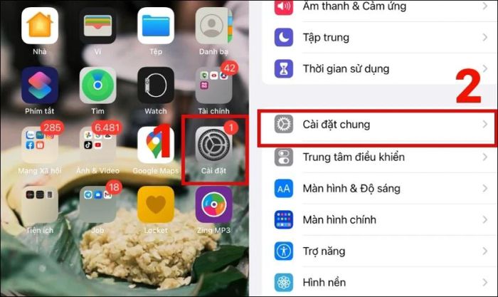Khôi phục cài đặt gốc cho iPhone
