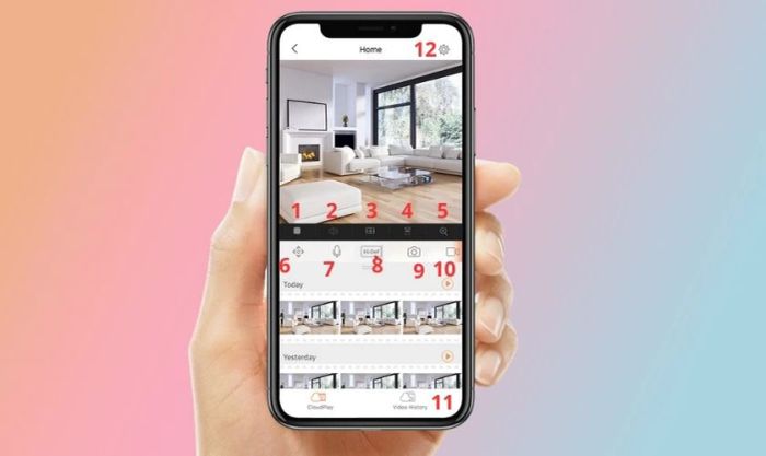 Hướng dẫn sử dụng các tính năng của Camera Ezviz