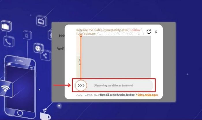 Hướng dẫn đăng ký tài khoản Taobao trên máy tính