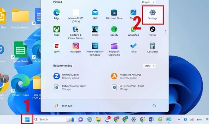 Hướng dẫn gỡ bỏ ứng dụng trên máy tính, laptop thông qua Settings