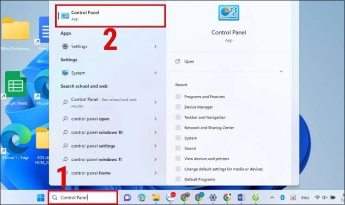 Phương pháp gỡ bỏ ứng dụng trên laptop bằng Control Panel