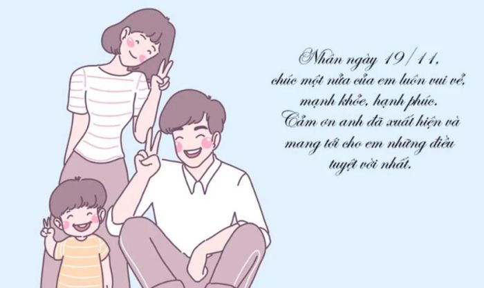 Hình ảnh chúc mừng ngày 19/11 đẹp và ấn tượng