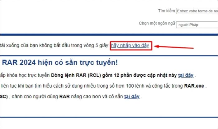 Nhấn vào liên kết hãy nhấp vào đây