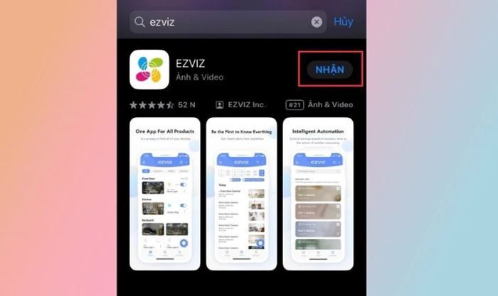 Hướng dẫn đăng ký tài khoản Camera Ezviz
