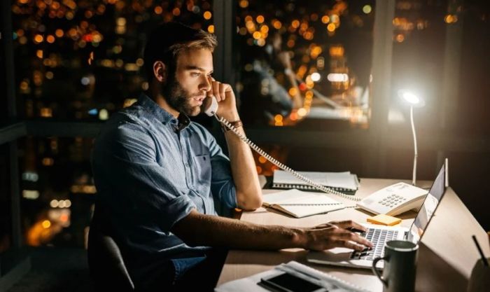 Nam giới với tinh thần làm việc nhiệt tình và năng nổ