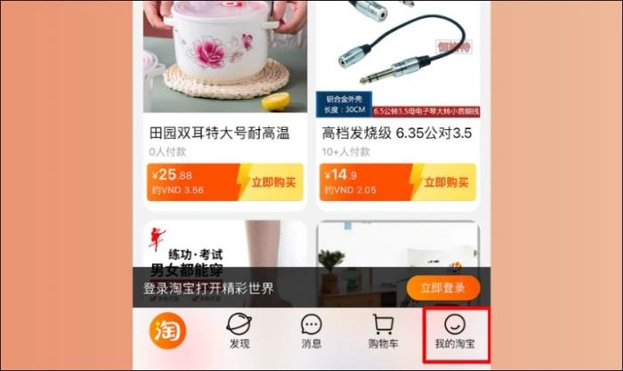 Nhấn vào biểu tượng hình người ở góc dưới cùng bên phải màn hình để tiếp tục.