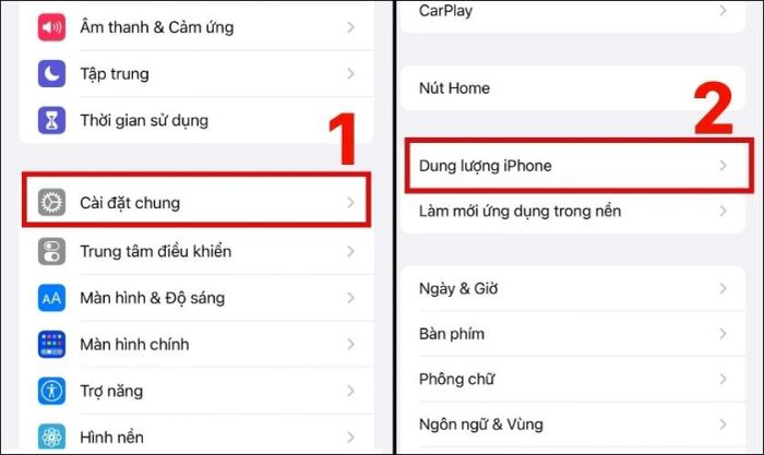 Loại bỏ các ứng dụng không cần thiết khỏi dữ liệu hệ thống iPhone