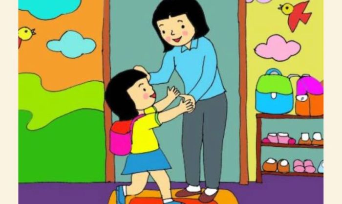 Mẫu vẽ tranh 20/10 tặng mẹ dành cho bé