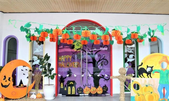 Cách tạo không gian lớp học đáng yêu cho dịp Halloween