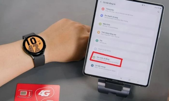 Hướng dẫn lắp sim đồng hồ thông minh Samsung bằng eSIM