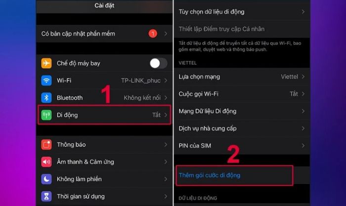 Hướng dẫn chuyển đổi eSIM trực tiếp trên điện thoại iPhone