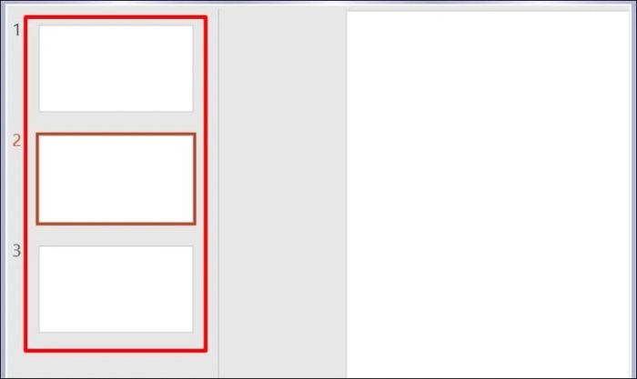 Slide được nhân bản sẽ xuất hiện