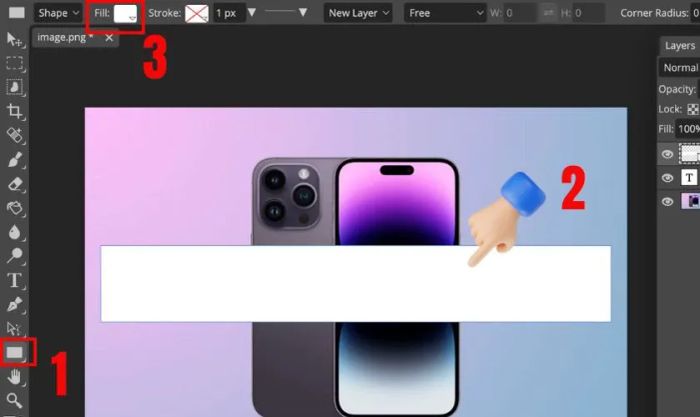 Cách tạo nền trắng cho chữ trong Photoshop đơn giản và nhanh chóng
