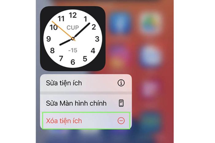 Tắt các Widget tùy chỉnh và chỉ sử dụng Widget mặc định để tối ưu hóa hiệu suất