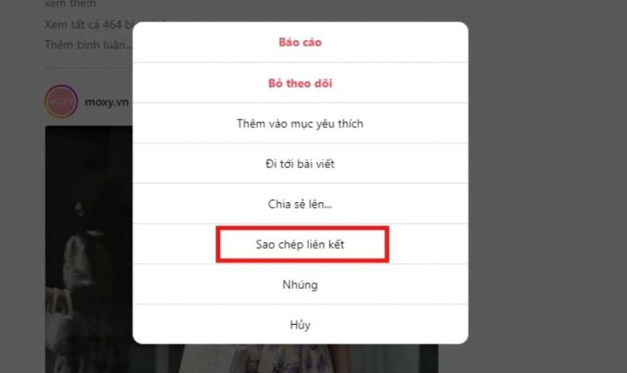 Hướng dẫn lưu ảnh từ Instagram về máy tính