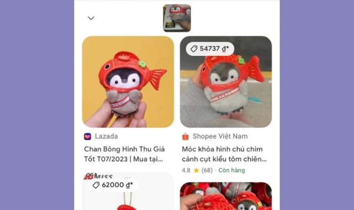 Google sẽ cung cấp kết quả gần giống nhất với hình ảnh bạn chụp