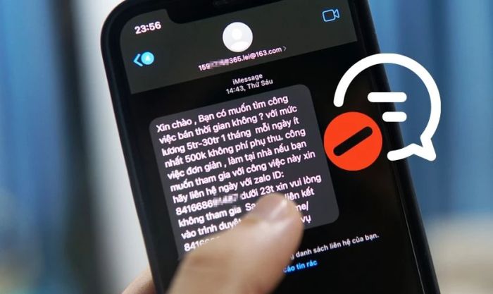 Lý do bạn nên chặn tin nhắn spam đến điện thoại