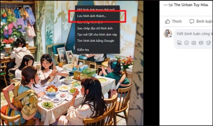 Hướng dẫn lưu ảnh từ Facebook về máy tính