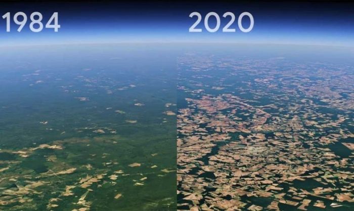 Tính năng tua nhanh trên Google Earth