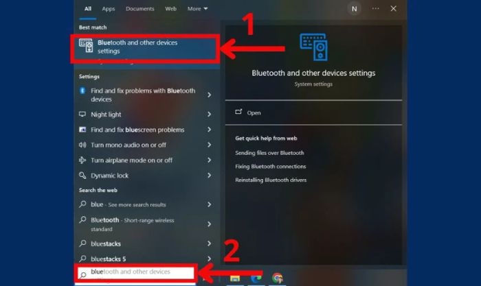 Hướng dẫn kết nối bàn phím Bluetooth với laptop Windows