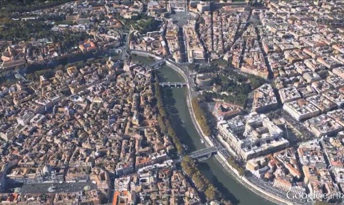 Bản đồ 3D trong Google Earth