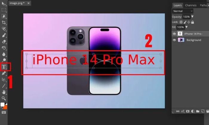 Hướng dẫn tạo nền trắng cho chữ trong Photoshop nhanh chóng