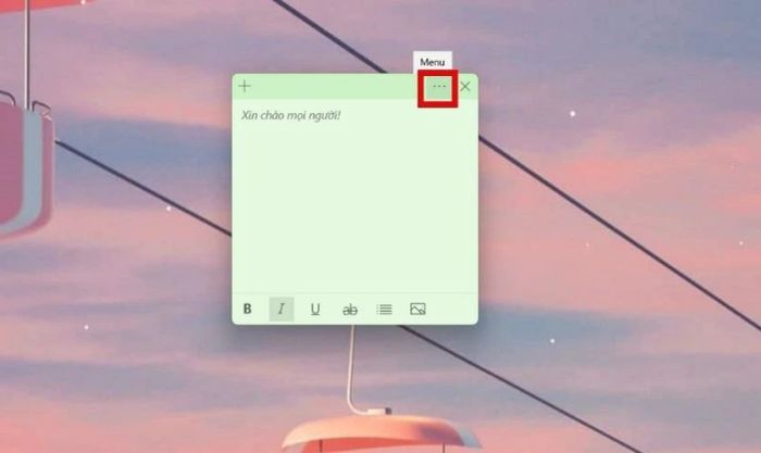 Hướng dẫn tạo và thay đổi màu sắc ghi chú trên desktop