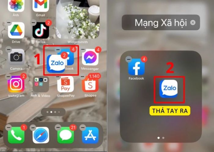 cách sắp xếp màn hình iPhone đẹp