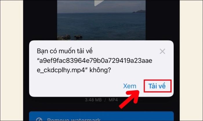 Hướng dẫn tải video đã cắt từ Web về iPhone