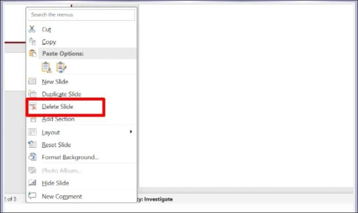Hướng dẫn xóa trang sau khi thêm vào PowerPoint