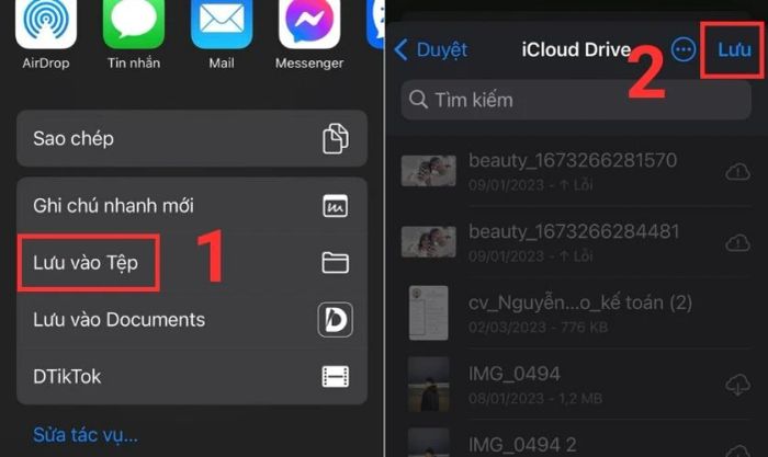Lưu file PDF vừa được tạo từ Google Docs.