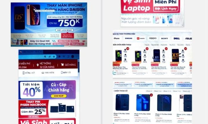 Kết quả thu được như sau