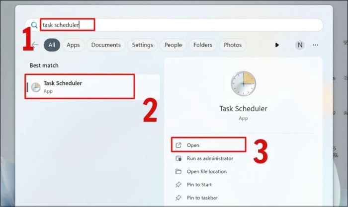 Cách thiết lập tự động tắt laptop bằng Task Scheduler