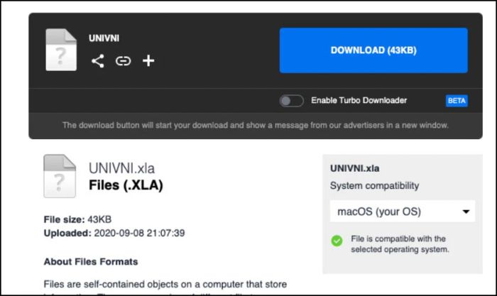 Tải file Add-ins về máy để dễ dàng chuyển số thành chữ trong Excel.