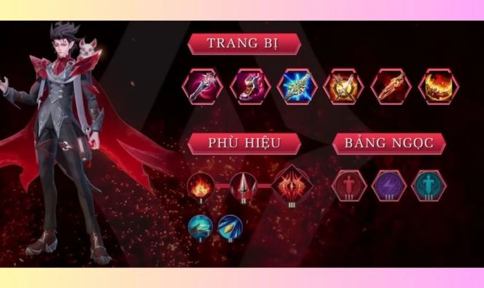 Gợi ý bảng ngọc, trang bị và phù hiệu cho tướng Kaine Liên Quân