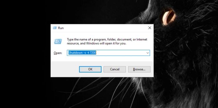 Hướng dẫn hẹn giờ tắt máy tính bằng lệnh Run