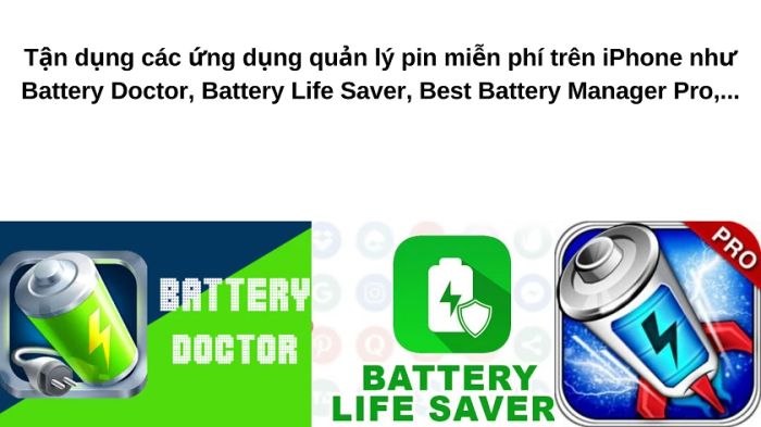 Những phần mềm tăng tuổi thọ pin cho iPhone - Battery Doctor