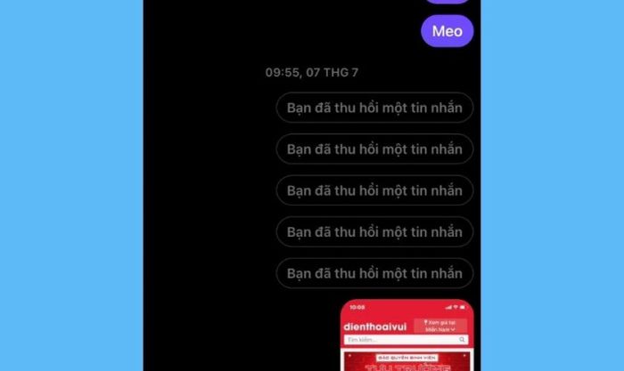 Những điều cần lưu ý trước khi xóa toàn bộ cuộc trò chuyện trên Messenger giữa hai bên