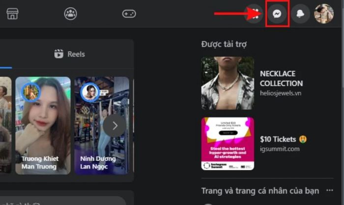 Hướng dẫn xóa toàn bộ cuộc trò chuyện Messenger trên máy tính